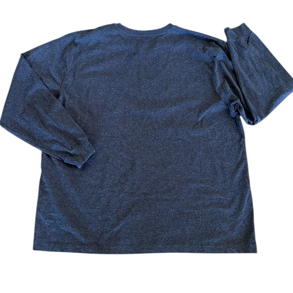 Carhartt Gray Long Sleeve Crew Neck Loose Fit Tee Shirt Size XXL - Picture 2 of 5